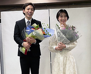 2021年度最優秀新人賞(中原央人さん・菊地彩香さん)